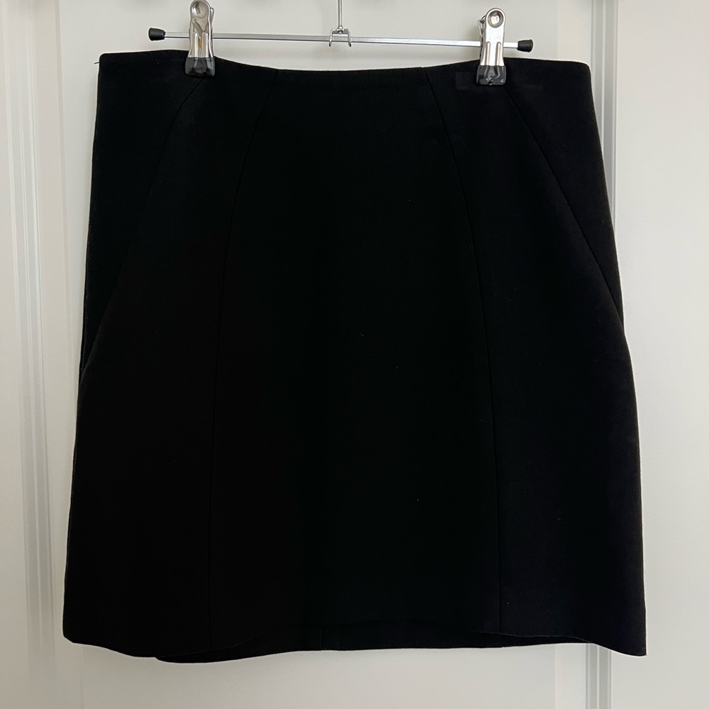 LOFT Mid-rise Skirt Black Sz 4